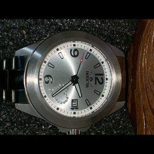 Invicta Women’s Silver Watch w Crystal Heart Dial